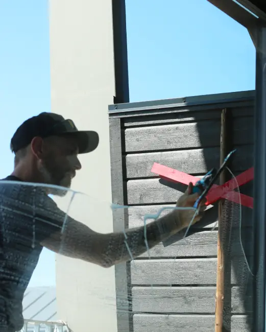 Fönsterputsare i Idre